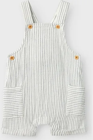 NAME IT Baby jongens salopette FEDANNE Navy Blazer CLOUD DANCER Relaxed Fit