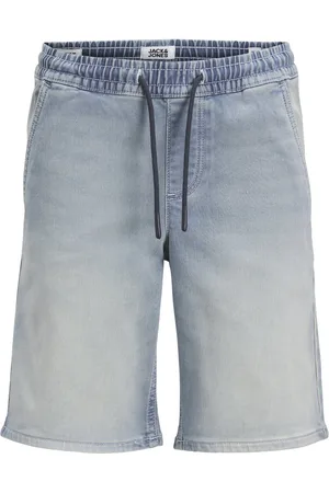 JACK & JONES JACK&JONES MINI JJIRICK JJLANE SHORTS AKM 756 I.K MNI Jongens Short met 5 zakken - Blue Denim