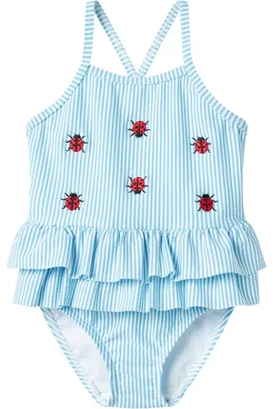 NAME IT NMFZAMMER SWIMSUIT Meisjes Zwemkleding - Bonnie Blue