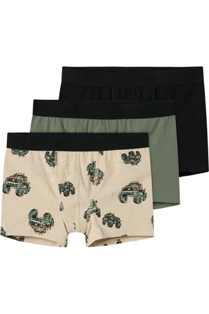 NAME IT Kinder Boxershorts Jongens NKMBOXER Monster Trucks 3-Pack