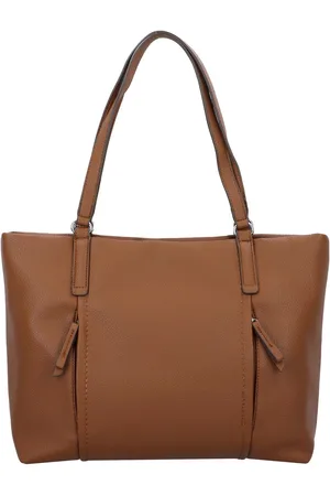 TOM TAILOR Schoudertas Beca Zip Shopper Terracotta