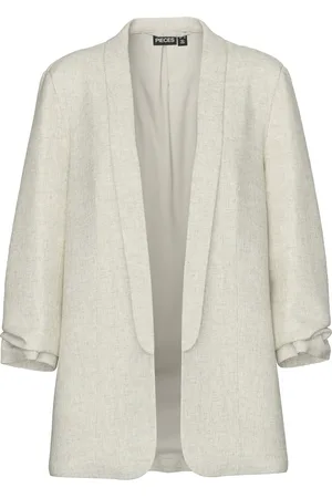 Pieces® Blazer Pcpia Bosella Blazer Wvn Noos 17154738 Birch/melange Dames