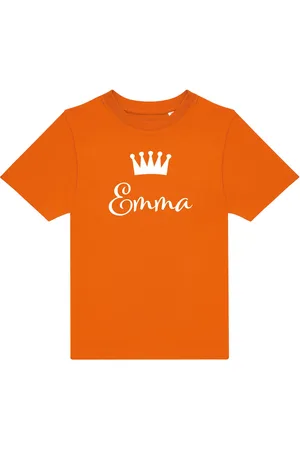 B and C T-shirt - Koningsdag - - Kids - gepersonaliseerd met naam - t-shirt met naam - Peuter - Kleuter - T-shirt kind - T-shirt zoon - T-shirt dochter