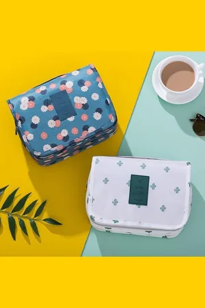 Merkloos Toilettas - Ophangbaar - Cosmetic Bag - Travel bag - Organizer Voor Toiletartikelen - Reisartikelen- Mannen-Vrouwen