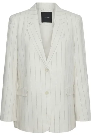 VERO MODA VMMINDY LS LOOSE LINEN BLAZER MIX - Dames - Blazers