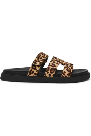 Steve Madden Missile dames slipper - Beige multi