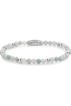 Rebel & Rose Armband - Staal/Beads |