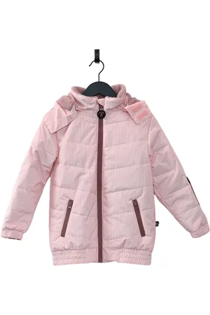 Ducksday Winterjas met teddy fleece voor kinderen - waterdicht – winddicht - ski - Meisjes – Molly – 122/128