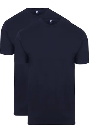 Alan Red Virginia Navy Ronde Hals Heren T-shirt 2-Pack - L