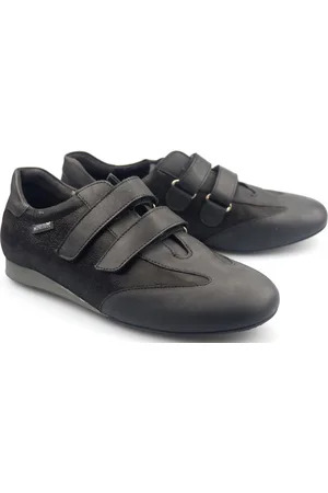 Mephisto BEA lederen dames sneaker met dubbele klittenband