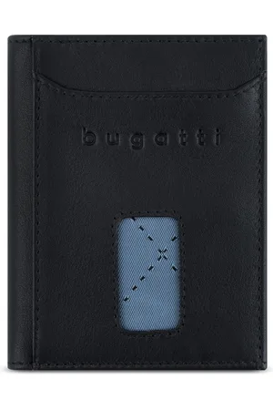 Bugatti Secure Slim Portemonnee RFID-bescherming Leer 8 cm