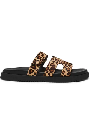 Steve Madden Missile dames slipper - Beige multi