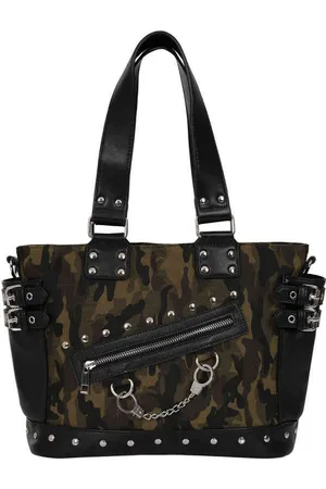 Banned Retro Hellbound Wish Camo Schoudertas