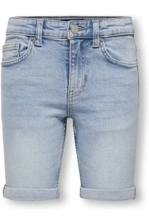 Only & Sons JUNIOR OSJPLY LB 2791 PIM DNM SHORTS NOOS Jongens Broek - Light Blue Denim