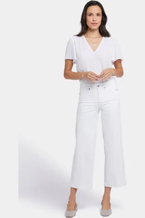 NYDJ Teresa Wide Leg Enkel Jeans