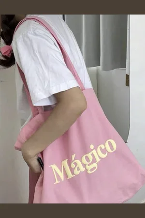 Merkloos Handtas - Damestas - Shopper - - Tekst - Trendy