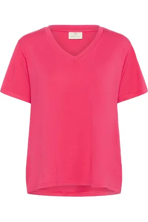 Kaffe KAfirda V-Neck T-Shirt Dames Blouse