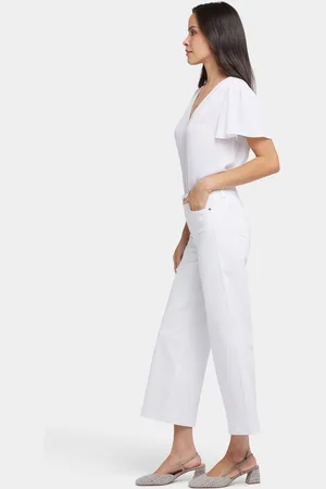 NYDJ Teresa Wide Leg Enkel Jeans