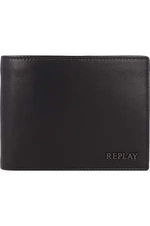 Replay Portemonnee RFID-bescherming Leer 13 cm