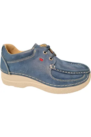 Wolky Nubuck Dames Veterschoenen - - 40
