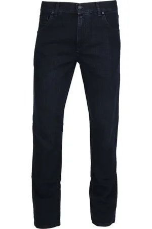 Alberto Heren Jeans - Heren - W42 X L32 - - Katoen - 8237-1393-Stone