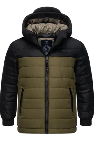 Ragwear Jungen winterjas Coolio Blocks
