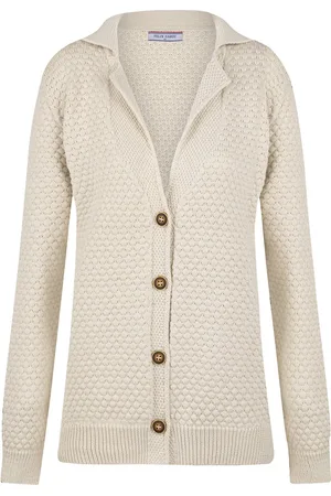 Felix Hardy Gebreid Vest - Cardigan - Katoenen Dames - Xl