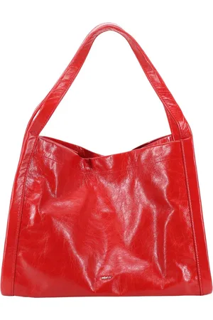 Abro+ Schoudertas Leather Alias Soft Shopper Twenty Four Hour Rood