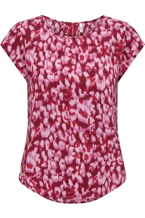 ONLY ONLVIC S/S AOP TOP NOOS PTM - Dames - Blouses