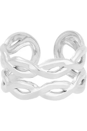Yehwang Layered- Ring - One Size - Verstelbaar in maat - Stainless steel