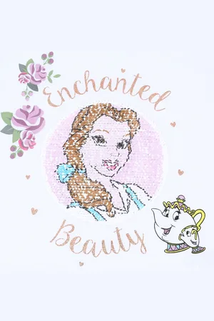 Disney Witte blouse met ruches Bella