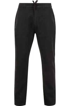Dstrezzed Beach Chino Linnen Donkerblauw (navy)