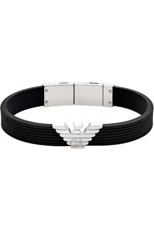 Emporio Armani EGS3168040 Heren Armband 18cm - Zilverkleurig