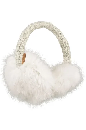 Barts Fur Dames Oorwarmers - White