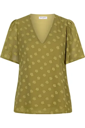 lofty manner T-shirt Blouse Bella Qc03 1 450 Green Dames