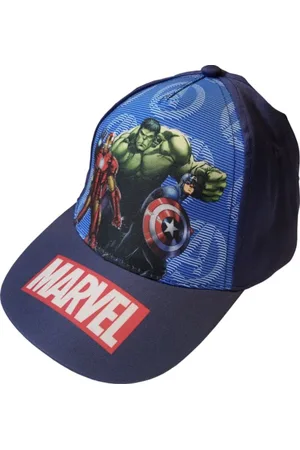 Merkloos Marvel Avengers Pet voor Kinderen - Baseball Cap / Kinderpet - Disney Classics - Verstelbaar met Druksluiting - Geschikt voor 2 tot 6 Jaar - Zonbescherming voor Kinderen - Pet / Cap - Hoge Kwaliteit - Snapback - Beach Day Pet - Superhelden