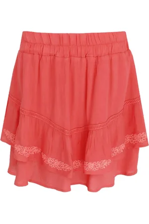 Fluresk Rok Willa Skirt 25zqf08 227 Sunkissed Coral Dames