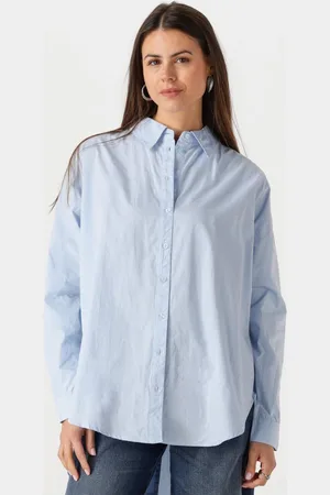 My Essential Wardrobe Sunnamw Boxy Shirt Blouses Dames -