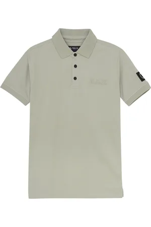 Rellix Zomer polo shirt S/S jongens - groen - pique