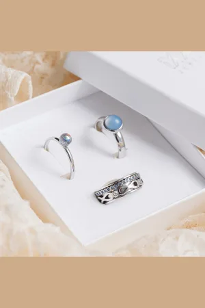 Ixxxi Jewelry-Infinite Aurora-Zilverkleurig-Dames Sieraden Geschenkset