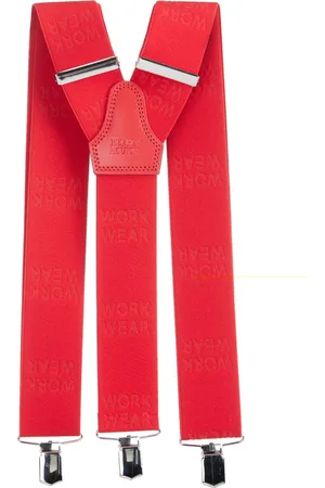 Pierre Mouton Work Wear Bretel - Bretels - Volwassenen - Heren - - 140cm - 3 brede clips - 50mm breed - XL - XXL