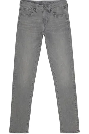 Indian Blue Jeans Straight Fit Grey Jeans -