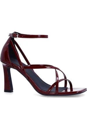 Sacha Dames - Bordeaux sandalen met hak