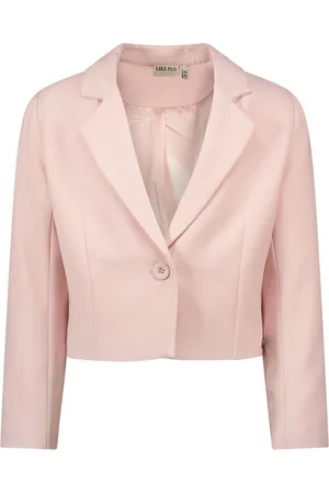 Like Flo Zomer blazer meisjes Licht roze - geweven - Bella