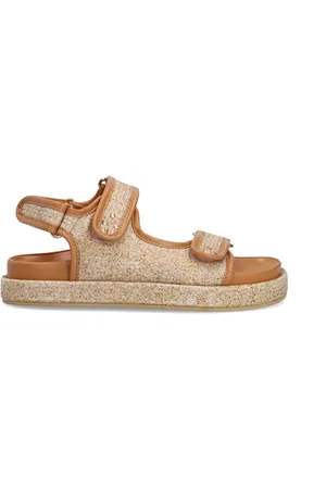 Sacha Dames - raffia sandalen