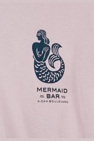 A-dam Mermaid - Sweater - Trui - Biologisch Katoen - Lange Mouwen - Heren - Volwassenen - Roze - XXL