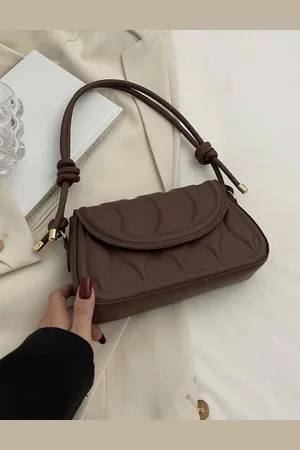 Merkloos Handtas - Schoudertas - - Trendy - PU leer - Dames tas