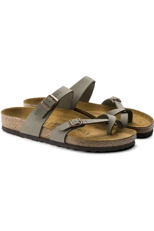 Birkenstock Mayari BFBC Regular Dames Slippers - Stone