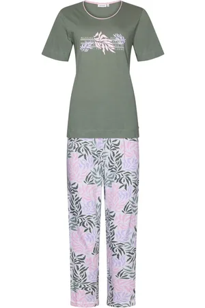 Pastunette Pyjama Green Breeze - Bio Katoen -