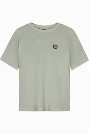 Black Bananas MONOGRAM WAFFLE T-SHIRT